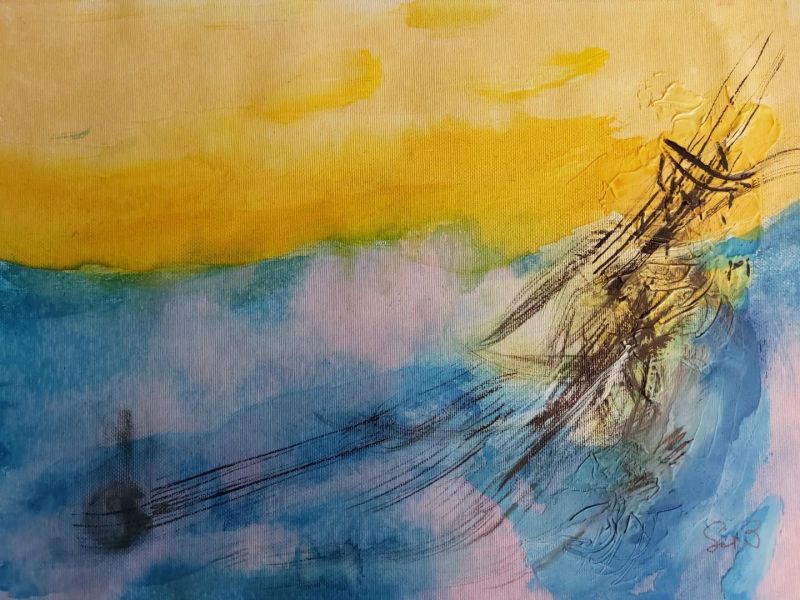 Naufrage - a Paintings by SeB